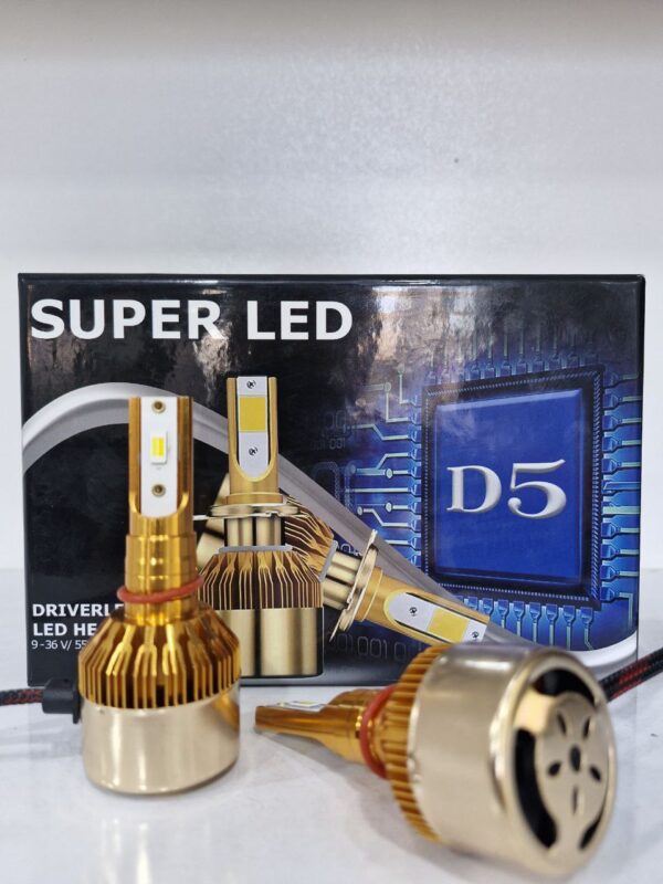 هدلایت D5 با پایه H7